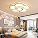 Produktbild LED Deckenleuchte Moderne Kristall Deckenlampe Dimmbare Wohnzimmer Lampe Wohnkultur Schlafzimmer Deckenlicht Mit Fernbedienung Deckenleuchte Kreatives Blütentyp Design Acryl Kronleuchter,60cm/48w