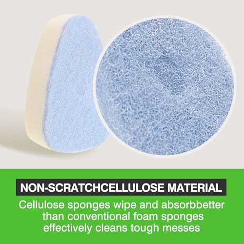 Image of Non Scratch Sponge Refills Be Suitable for Scrub Daddy Dish Daddy. Pack of 10（Without Handle）