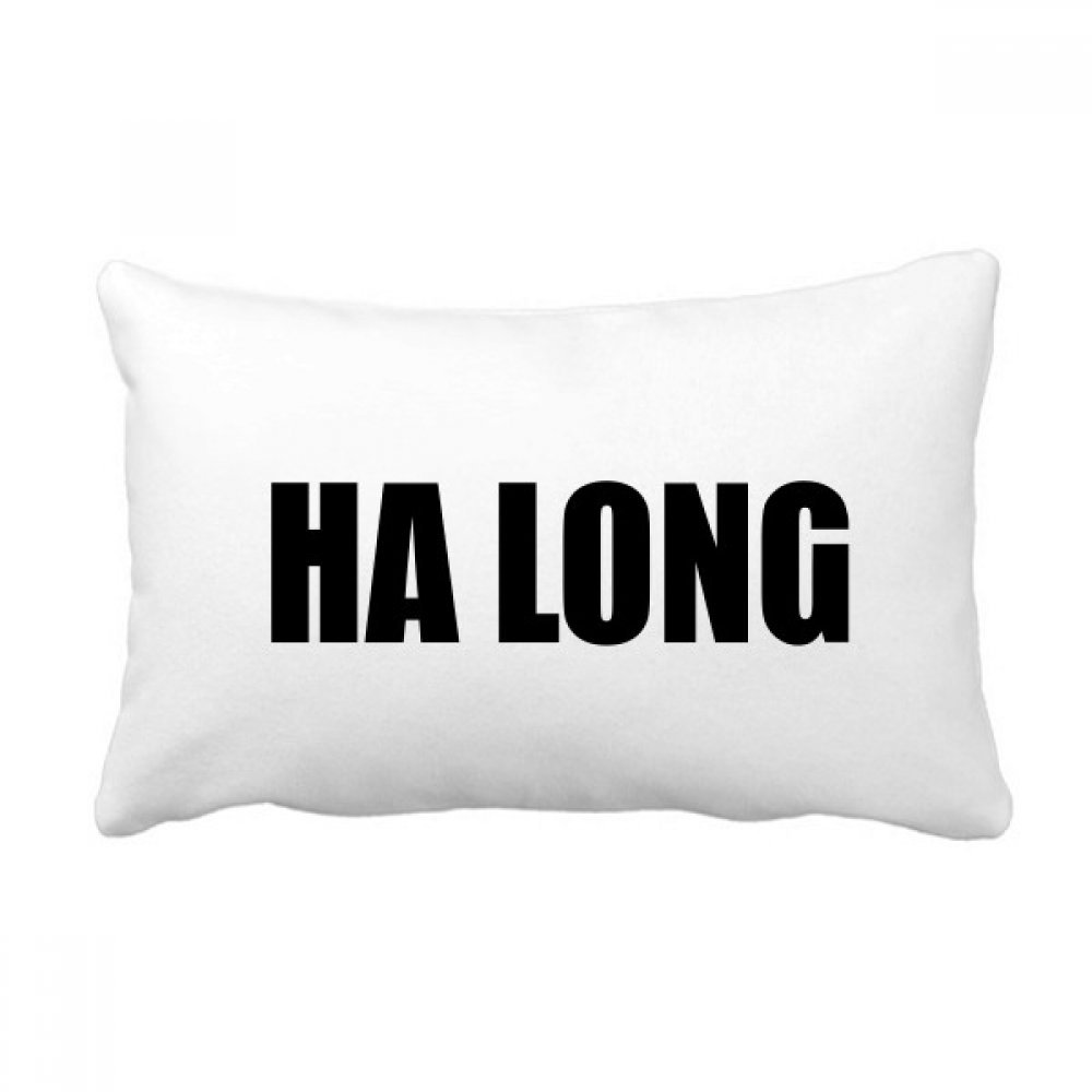 Coussin oreiller lombaire Ha Long Vietnam housse et insert de décoration