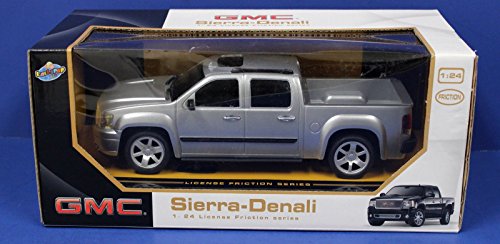 GMC Sierra Denali Pickup Truck 1:24 Friction Series Silver