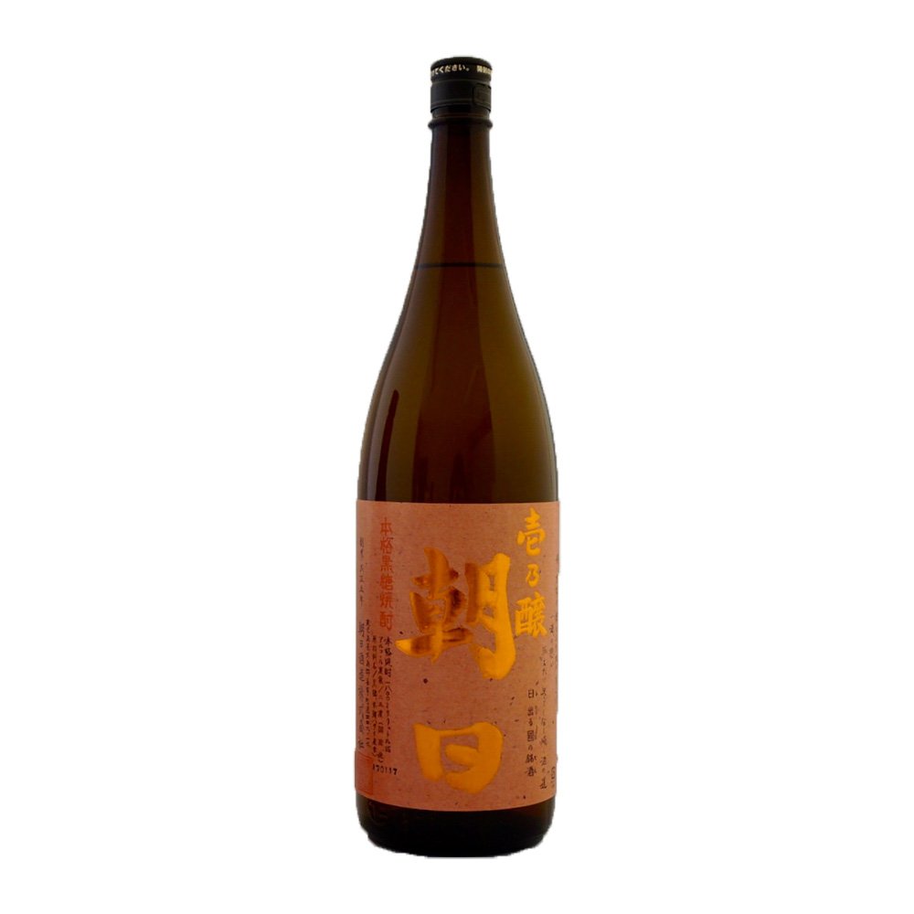 Amazon.co.jp: 朝日酒造 壱乃醸 朝日 黒糖焼酎 25度 1800ml