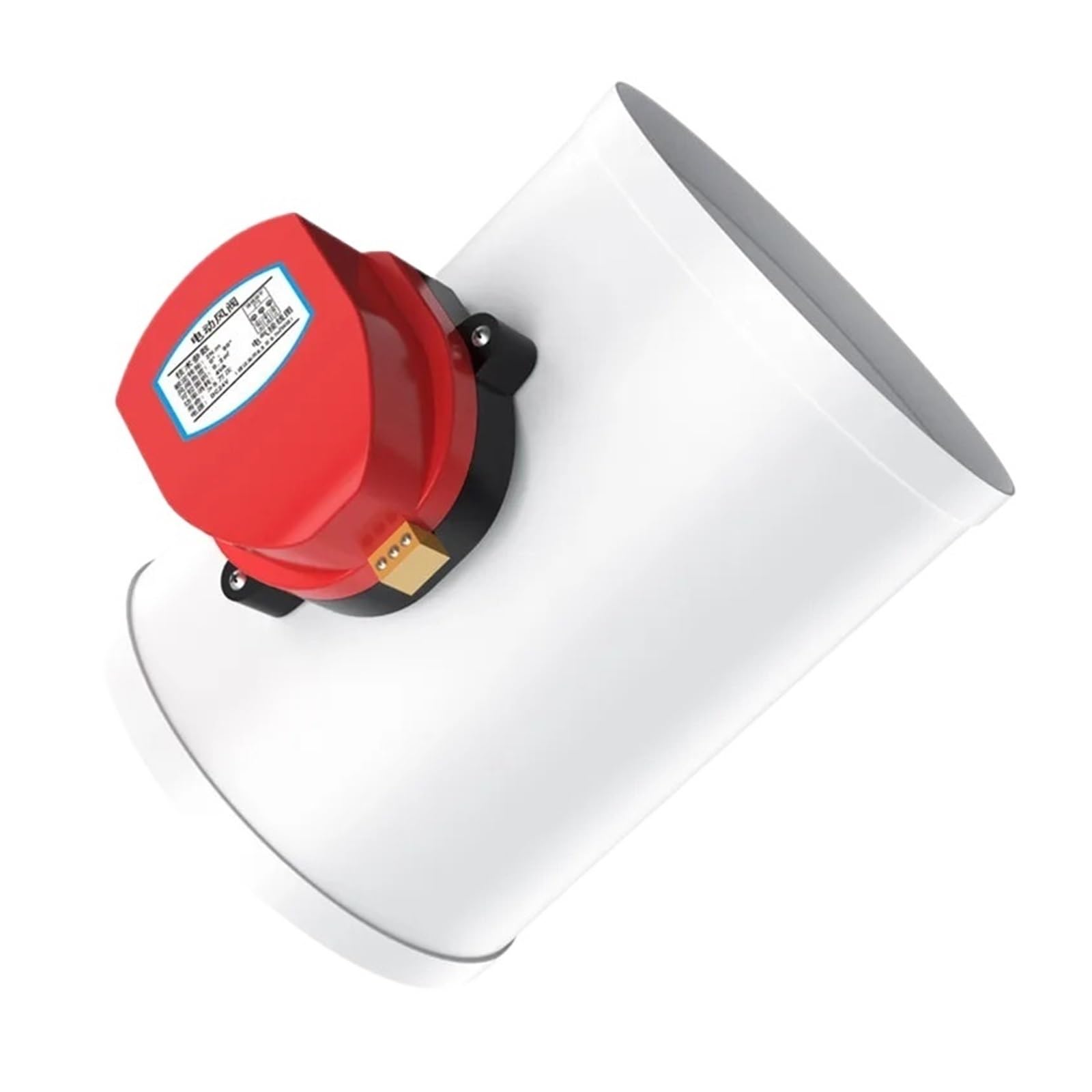 AWWVRLMM 220V air Damper Valve Ventilation Electric Duct Value Motorized Value/Two-Way Switch(220v,75mm)