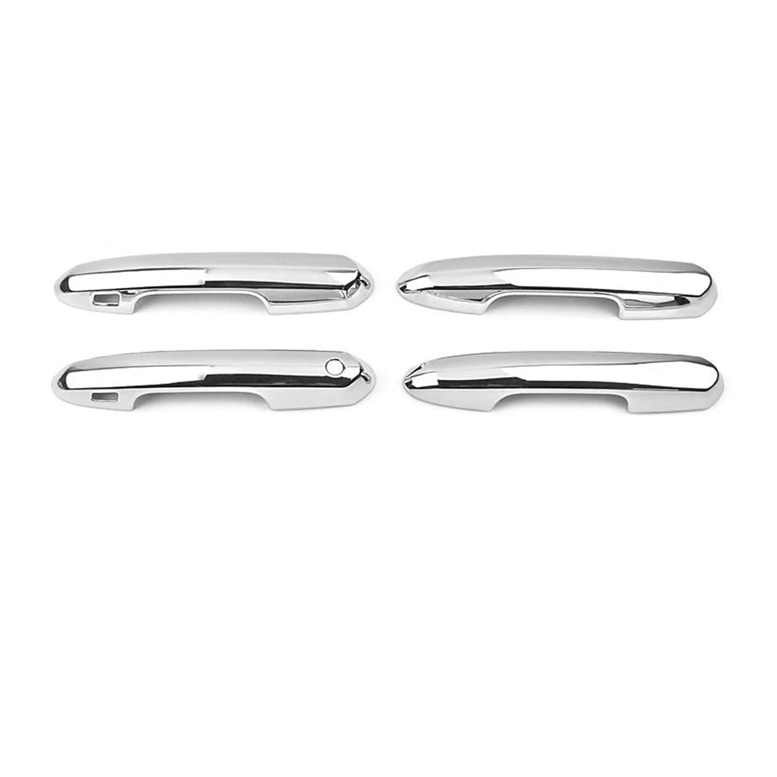 SLIMES ABS Car External Side Door Handle Bowl Catch Cover Protection Trim for Toyota for Highlander XU70 20-23 Protection(Chrome 1)
