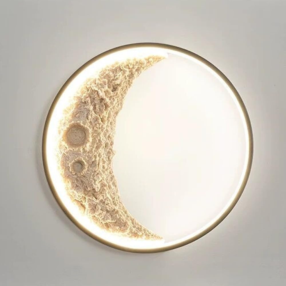 Applique extérieure lune étanche luminaire mural moderne garage - 6