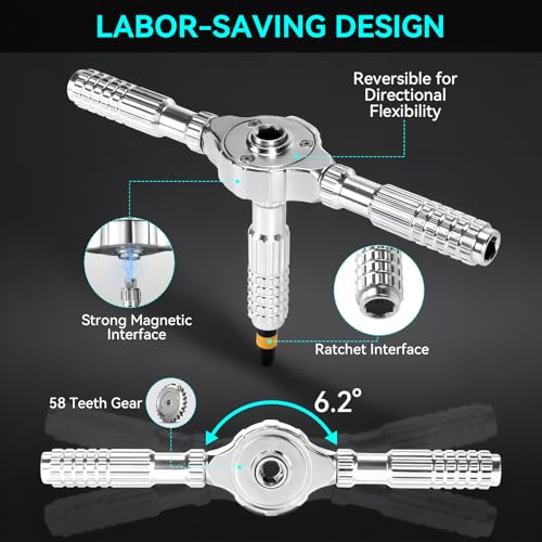 40-in-1 Precision Magnetic Ratchet Screwdriver