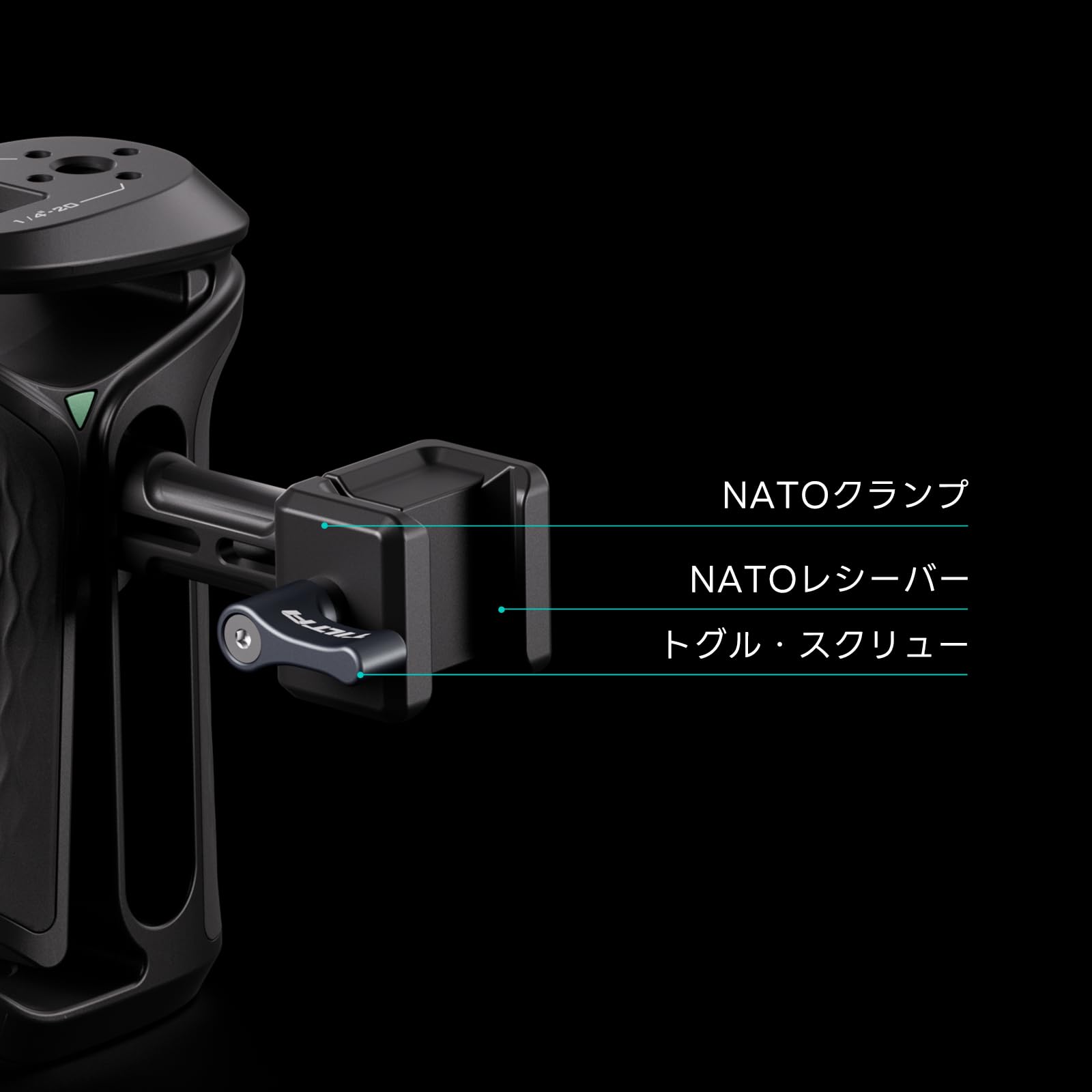 Amazon.co.jp: TILTA カメラケージ用位置決めピン付き蝶ネジ1/4