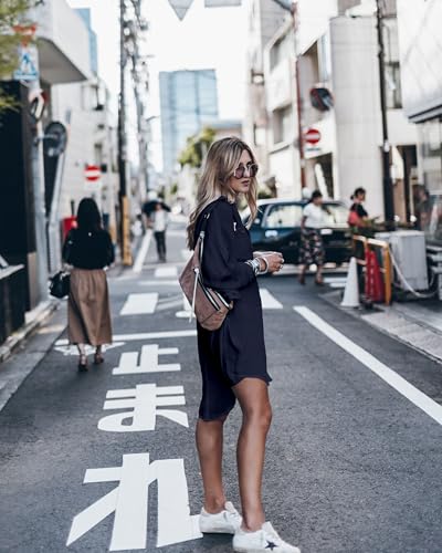 Image of Women's Swimsuit Cover up,Silky Button Down Shirt Midi Dress Kimono,Summer Bathing Suit Beach Coverups for Women (CP-Aline)