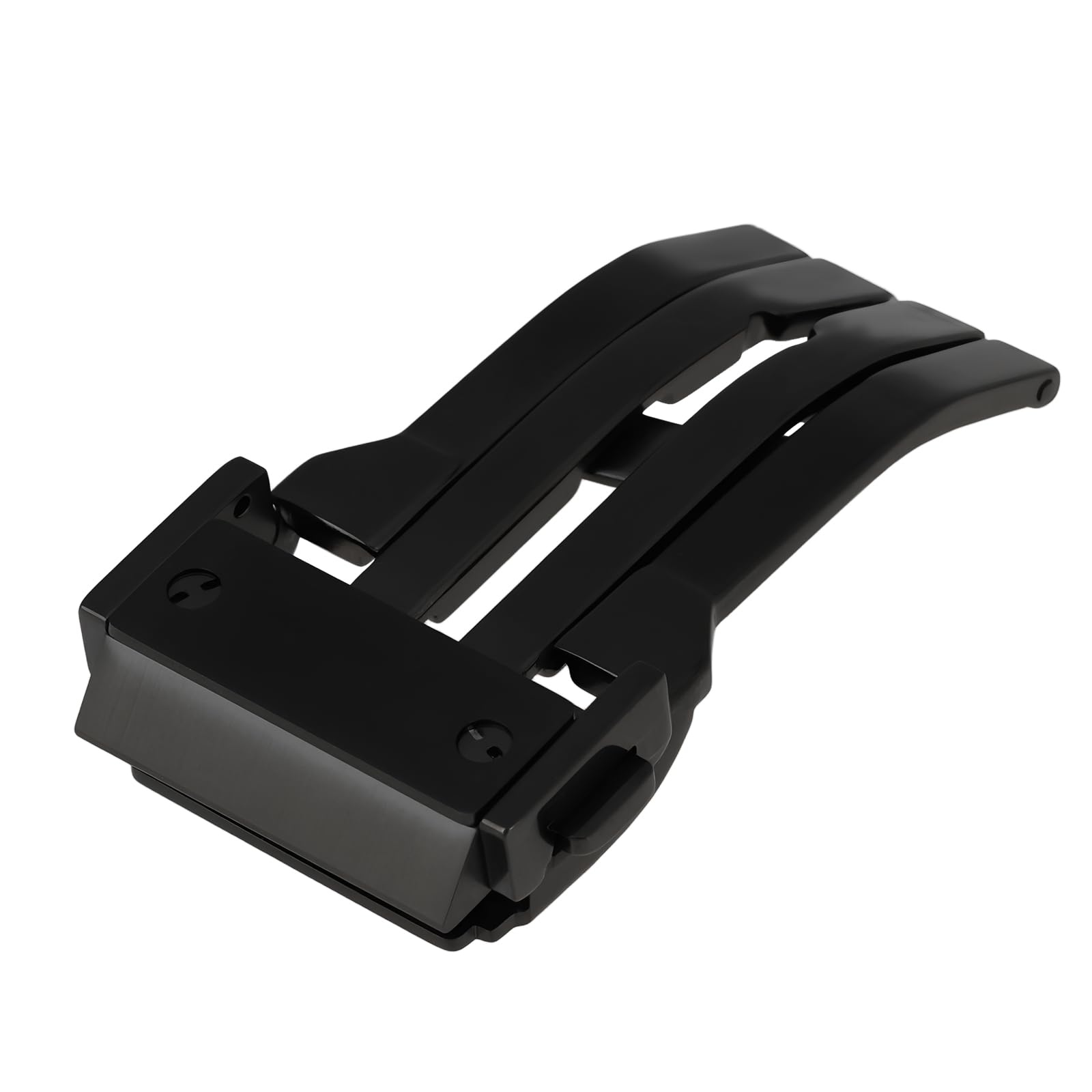 SING F LTD 22mm Stainless Steel Watch Buckle Compatible with HUBLOT Watch, Black