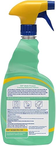 Miniatura 8 de Zep Home Pro Limpiador de baño espumoso multiusos - 32 onzas líquidas - R53106 - Potencia de limpieza profesional de confianza ahora en aromas