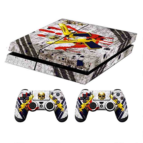Ps4 Designer Skin For Sony Playstation 4 Console System Plus Two(2) Decals For: Ps4 Dualshock Controller - Ghost Ops #TOP3