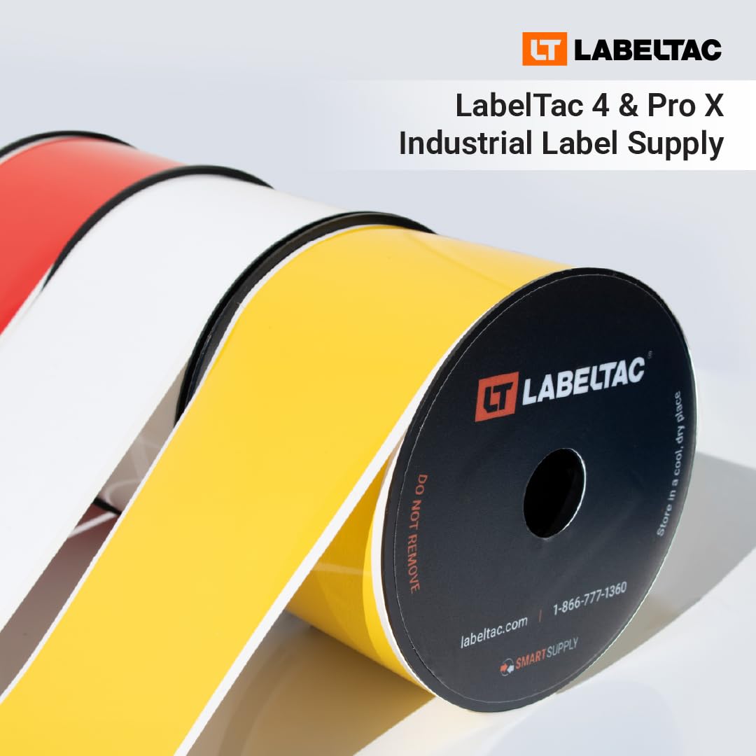 LabelTac Fourniture d'étiquettes 4 et Pro Model 3,8 cm x 150 pi - Rose