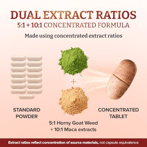 Pureclinica Horny Goat Weed and Maca Tablets