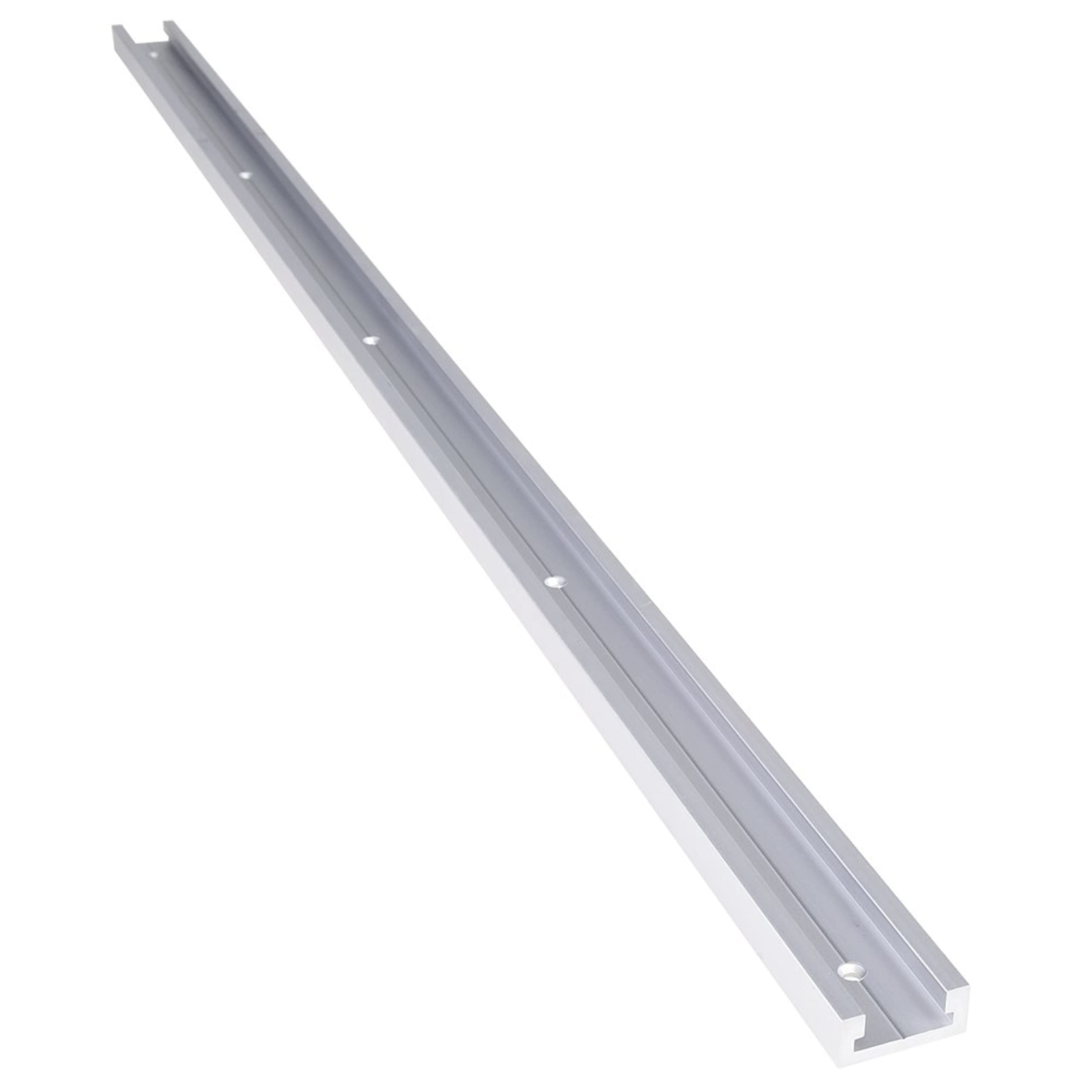 Xcalibur Tooling Silver 800Mm T-Track T-Slot Mitre Track Jig – Aluminium Fixture Slot Rail For Table Saw, Router Table & Track Saw – Anodised Woodworking Guide For Precision Cuts & Clamping