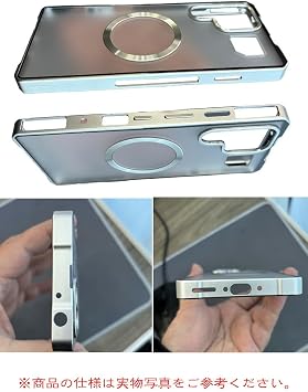 For Nubia REDMAGIC 11 Pro+ Bumper Case, Aluminum Bumper, Qi Charging, Wireless Charging, Translucent, Back Panel with Camera Lens Cover for Nubia Red Magic 11 Pro Plus Silver