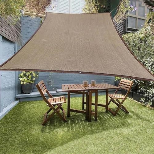 Malla de sombreo de 10x15 m con ojales para protección del 50% en exteriores 6