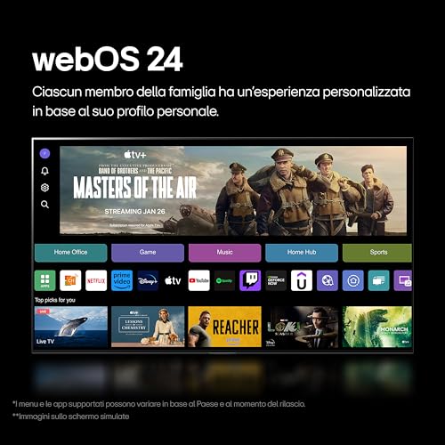 LG OLED B4 139,7 cm (55'') 4K Ultra HD Smart TV Wi-Fi Nero 3 LG OLED B4 139,7 cm (55'') 4K Ultra HD Smart TV Wi-Fi Nero