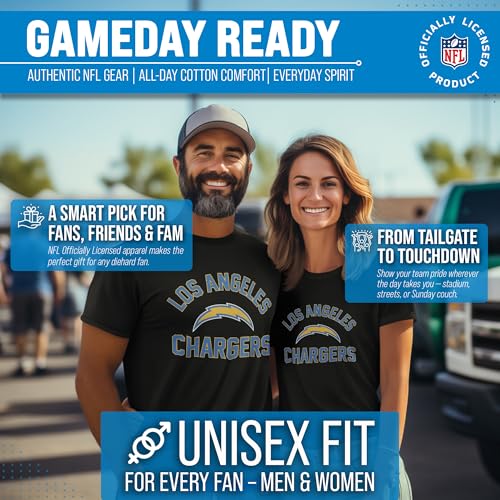 Image of NFL Gameday Cotton Blend T-Shirt for Men and Women - Licensed