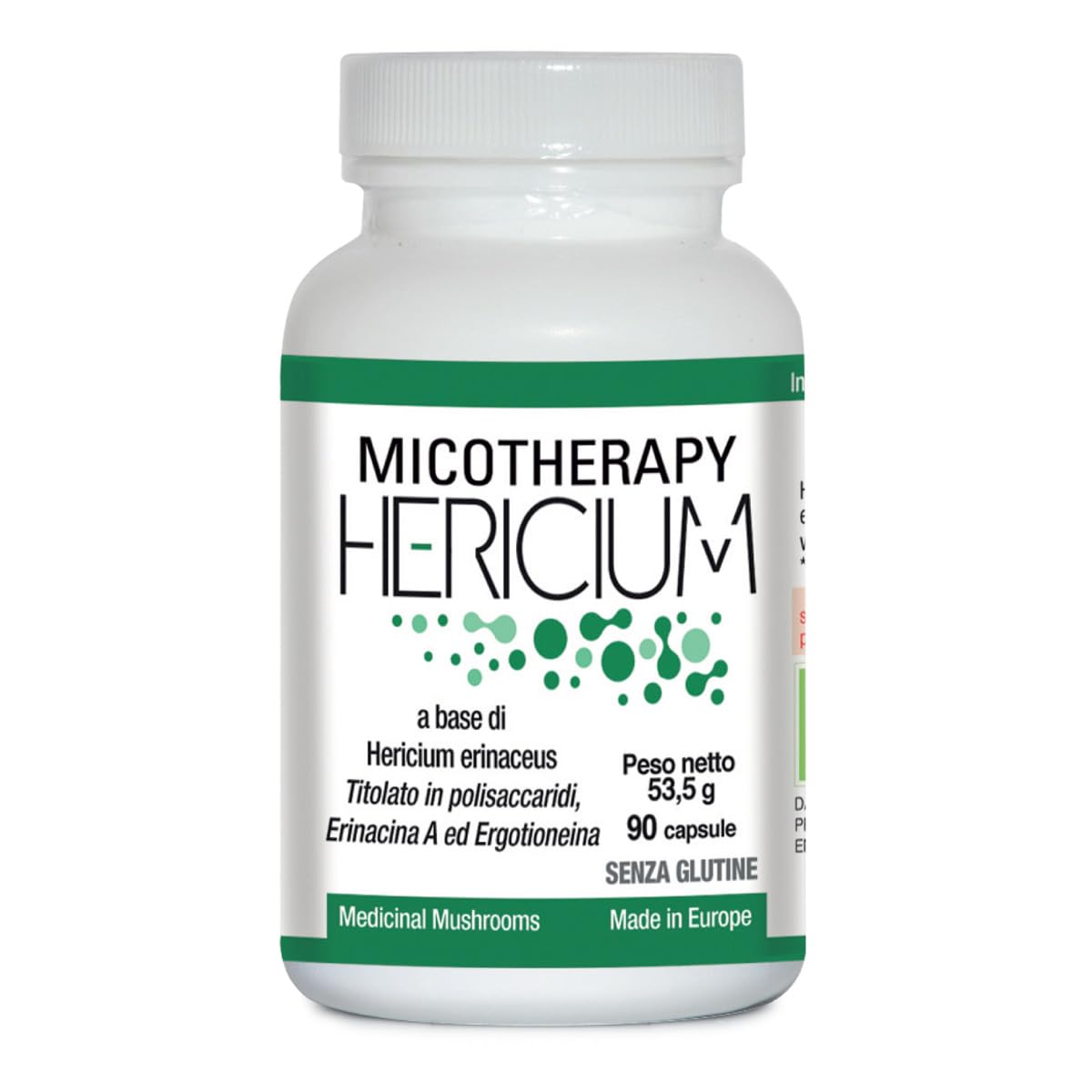 AVD REFORM | Micotherapy Hericium – Integratore con Hericium erinaceus da coltivazione biologica per il benessere gastrico e neurologico – 90 capsule – Prodotto in Italia