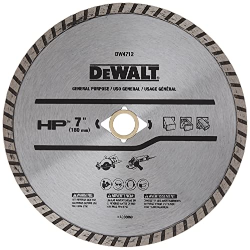 DEWALT Diamond Blade for Block and Brick, Dry/Wet...