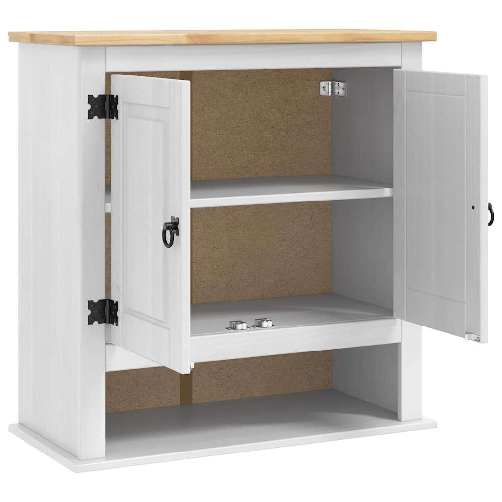 vidaXL Mueble Colgante Corona Blanco 70 x 33 x 71,5 cm