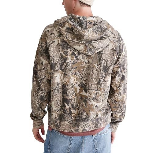 AEROPOSTALE Men's Aero Soft Camo Boxy Fz Hood3