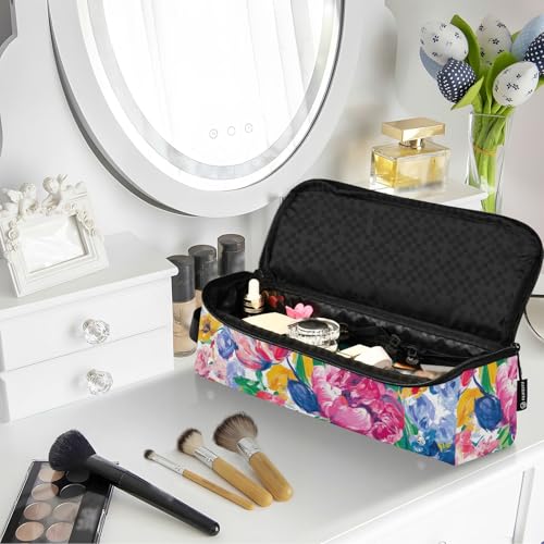 Bolsa de viaje para herramientas de pelo con tapete resistente al calor miniatura 7