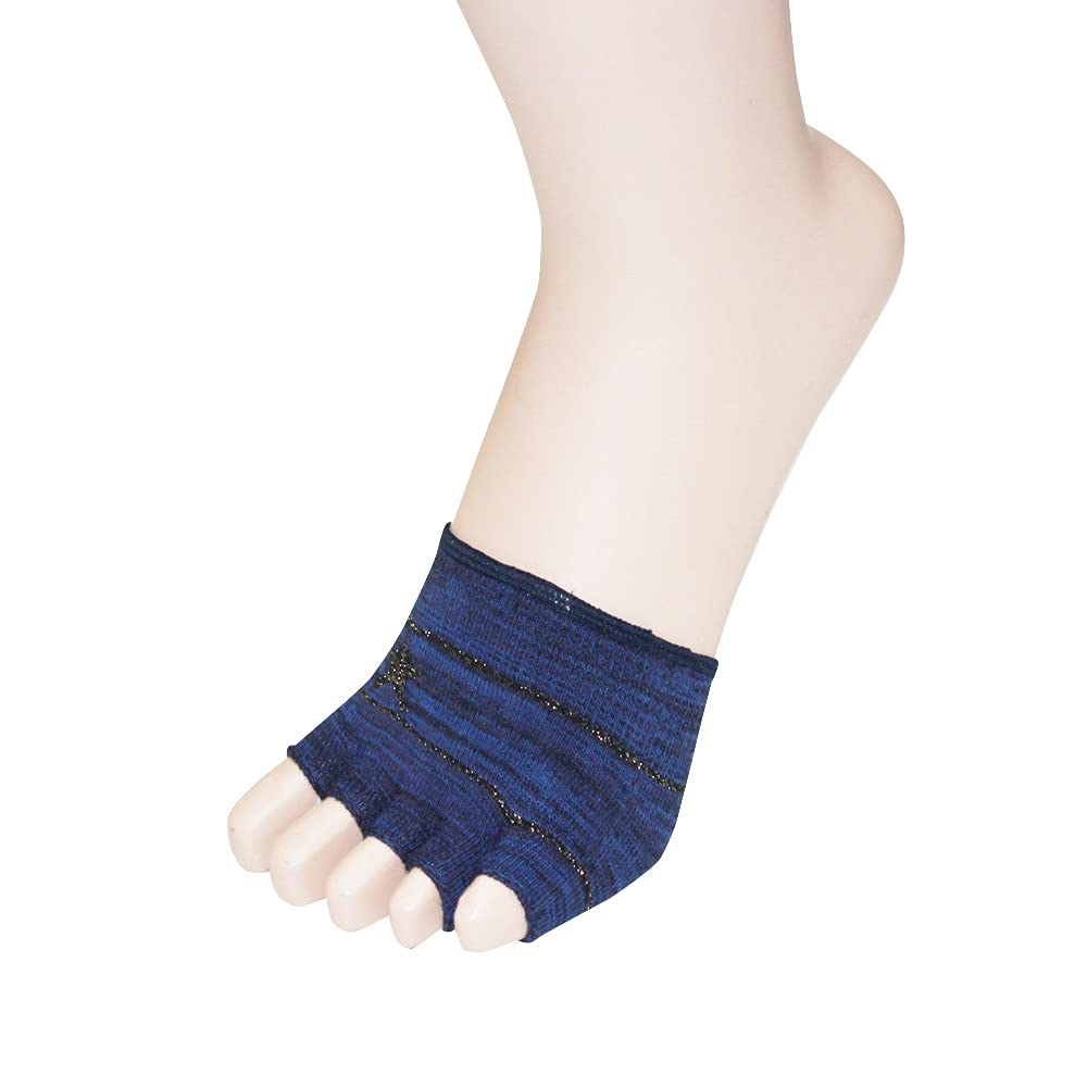 Amazon | 日本製 5本指 オープントゥ ハーフ COOLMAX 正規品