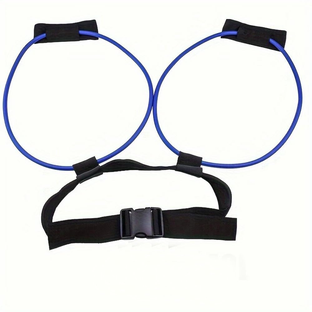 Bandas de Resistencia de látex ZBDZSW para Yoga y Fitness: Correas elásticas versátiles para Adelgazar Las piernas, Levantar los glúteos y Entrenar Todo el Cuerpo