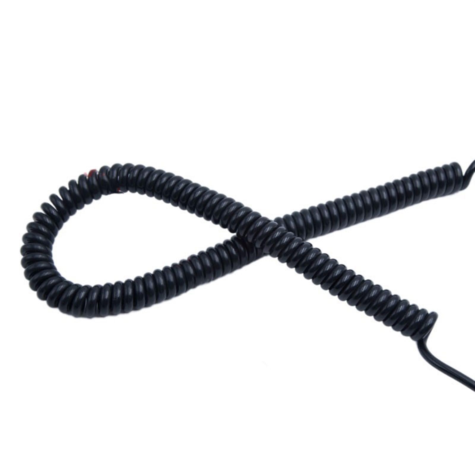 Outdoor Extension 6 Core to 26 Core Coiled Cable Spiral Cord for Manual Pulse Generator CNC Electronic Handwheel Spring Wire Cable Solar sheathed(15 Core)