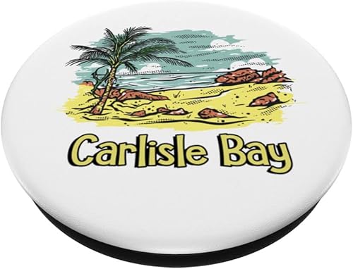 Miniatura 2 de Carlisle Bay Beach Sun Surf Sand Travel PopSockets Swappable PopGrip