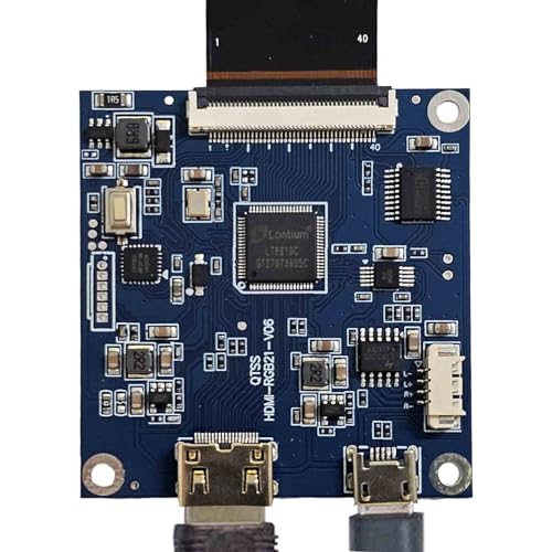 Image of 2.8 Inch Round LCD Display with H /D Controller, 480x480 | IPS Circular Screen for PC Case Sensor Panel, System Stats Monitor, for Computer Modding