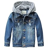 Banibear Chaqueta vaquera para niño, 8-9 años