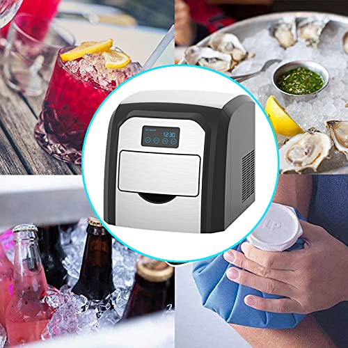 Máquina Compacta de Hielo Portátil para Cubos miniatura 2