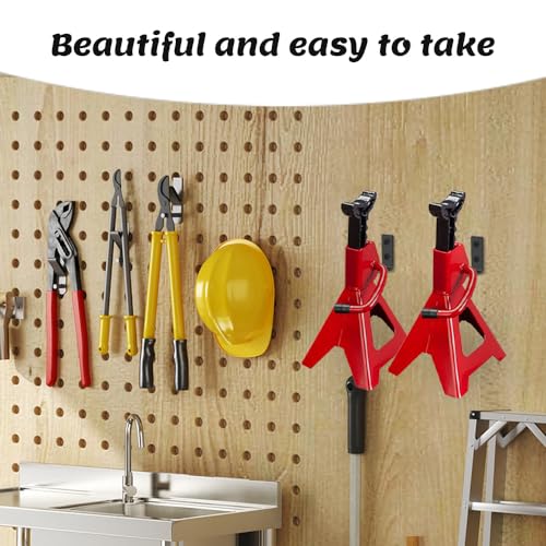 Cric de levage encombrant ? Solution avec le lot de 4 supports muraux - 8