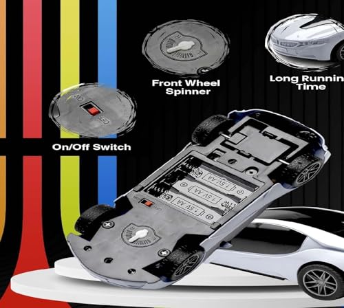 Image of BJ Sales Best Remote Control Full Funtion Car for Kids with Remote (Assorted Colour) 1pc