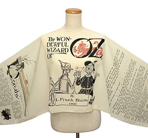 Universal Zone The Wonderful Wizard of Oz Chiffon Scarf, Light Scarf for Spring and Summer in Beige3