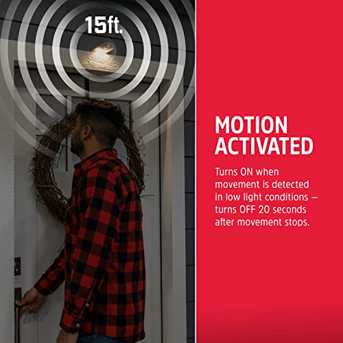Image of Energizer LED Motion-Activated Security Light, Battery Operated, 40 Lumens, Wireless, Indoor /Outdoor, Over-The-Door, Ideal for Entryway, Porch, Patio, Basement, Shed, Garage, 38184 (Pack of 2)