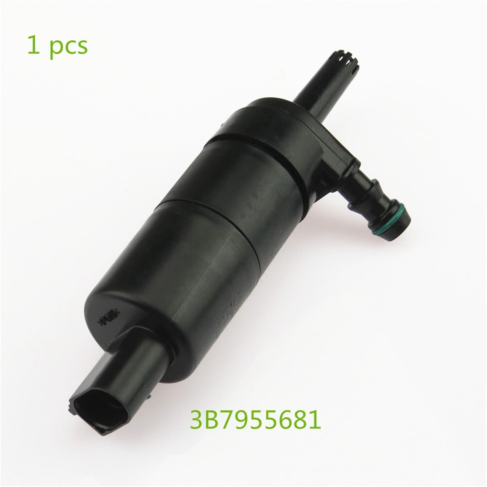 Lavavetri Anteriori Pompa Lavavetri Adatto per VW Golf Passat Beetle Bora Caddy Polo EOS Adatto per Audi A3 TT Q5 Q7 3B7955681 Pompa lavafari per auto Pompa acqua lavaggio