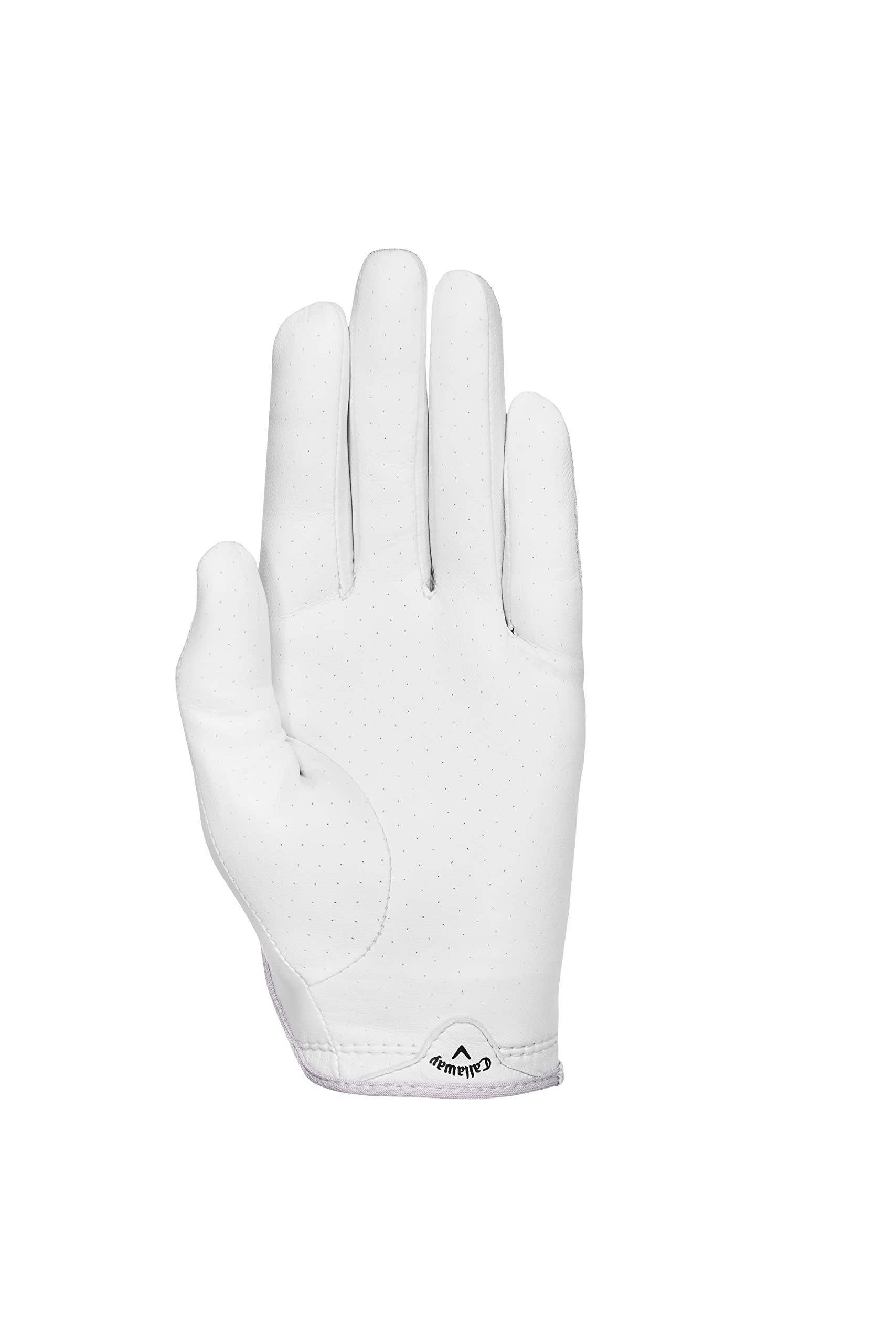 Callaway Guante de Golf X-Spann para Mujer, Blanco, M/L
