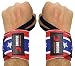 DMoose Fitness Double Stitching Wrist Wraps, 18 Inches - American II