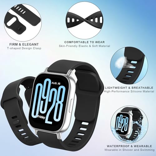 Correa de silicona para Redmi Watch 5 Lite/Active miniatura 2
