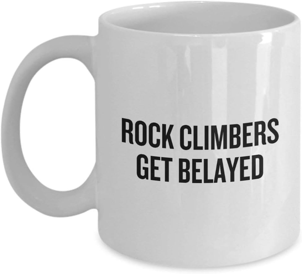 Rock Climbing Mug Funny Climber Gift Rock Climber Gift