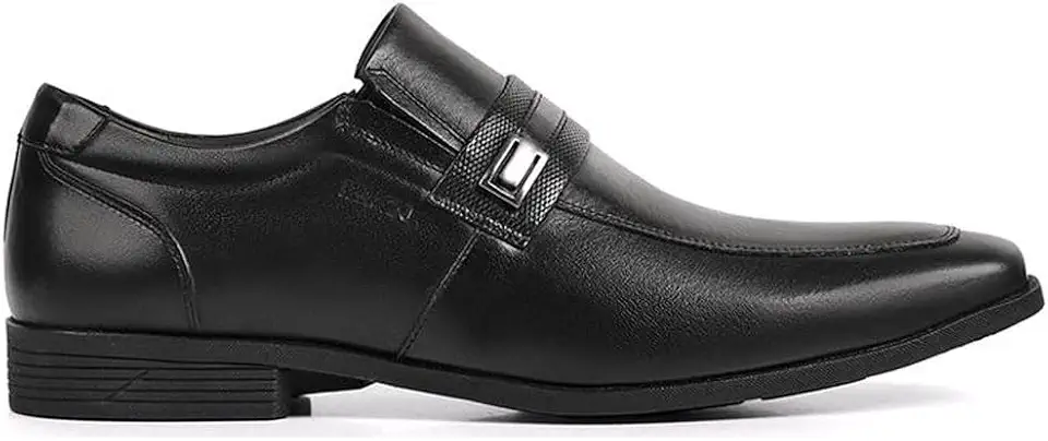 Sapato Ferracini social masc London BA4462 Couro sem cadarço