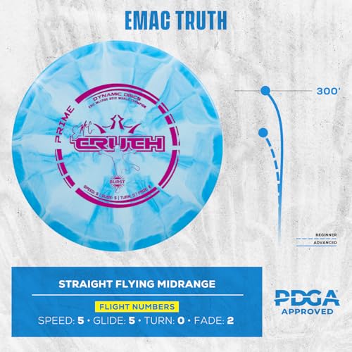 image for D·D DYNAMIC DISCS Dynamic Discs Prime Burst 5 Disc Golf Set | Include