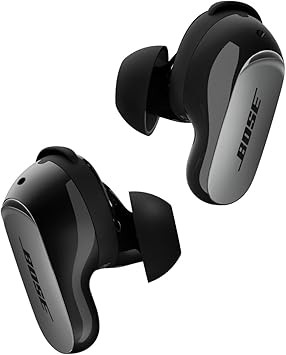 Bose QuietComfort Ultra Bluetooth Earbuds (2nd Gen), Wireless Noise Cancelling earbuds, Up to 6 hours battery, IPX4 Rating, Immersive Audio, Deep Bass, Black: Amazon.co.uk: Electronics & Photo