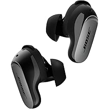 Bose New QuietComfort Ultra Earbuds (2nd Gen) - Wireless Noise Cancelling Earbuds with Mic, Immersive Audio, USB-C Charging, Up to 6 Hours Battery, IPX4 Rating, Black