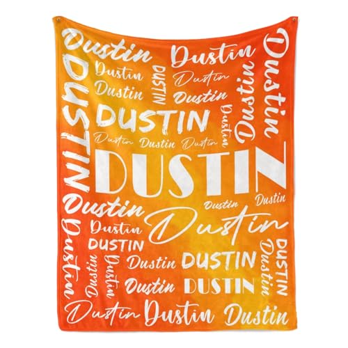 Name Blanket Personalized Name Blanket Customized Blanket with Name Text for Adult Kid Birthday Christmas Mothers Fathers Valentines Day Gift
