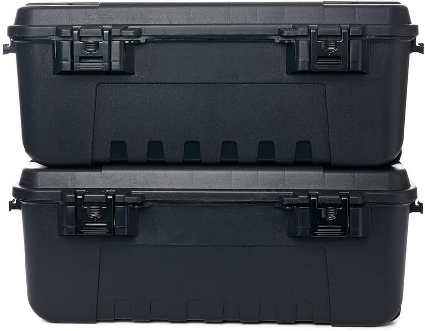 Plano Sportsman's Trunk - Large, Black, Value 2pk