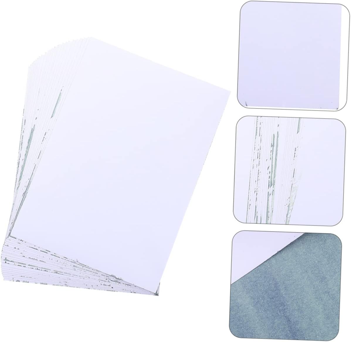 Angoily 48sheets Cyanotype Art Print Sun Drawing for Crafts High Sensitivity Solar Printing Lightweight for Arts Projects and