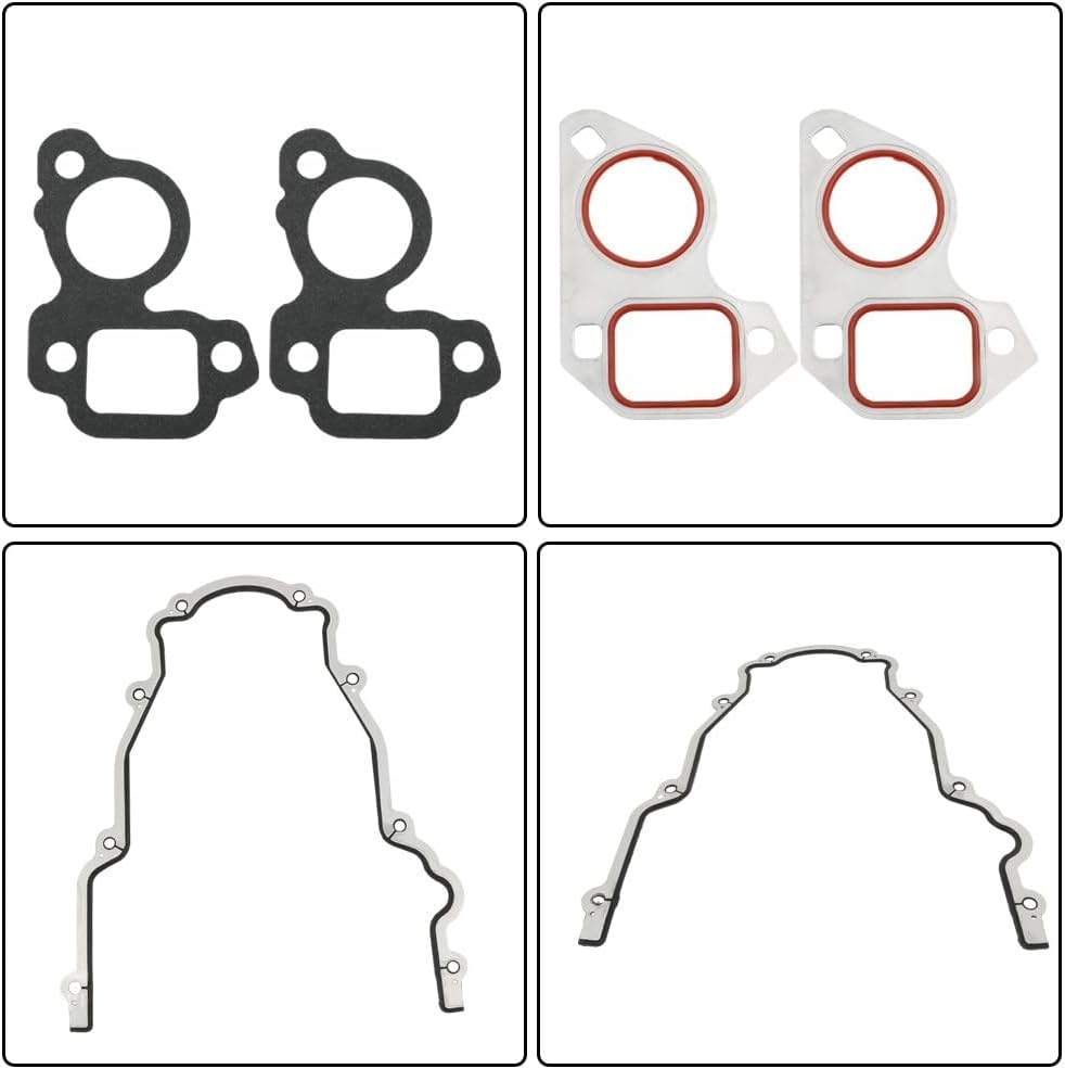 Timing Chain Cover Water Pump Gaskets Main Seal For GM LS1 5.7L 5.3LOEM Genuine Replacement